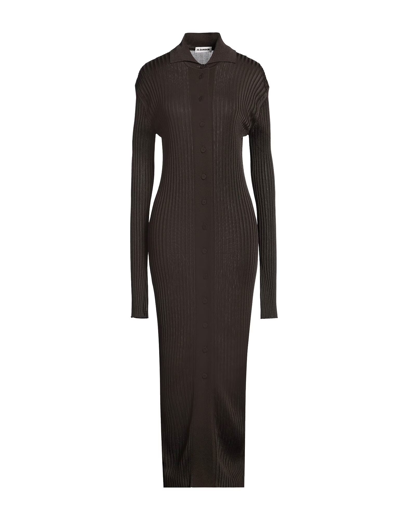 

Макси платье Jil Sander, темно-коричневый