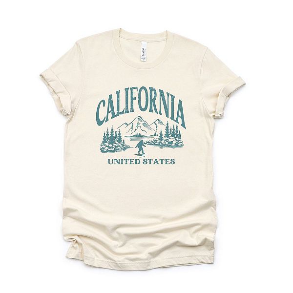 

Футболка с принтом California forest Simply Sage Market, Cream, Зеленый, Футболка с принтом California forest Simply Sage Market, Cream