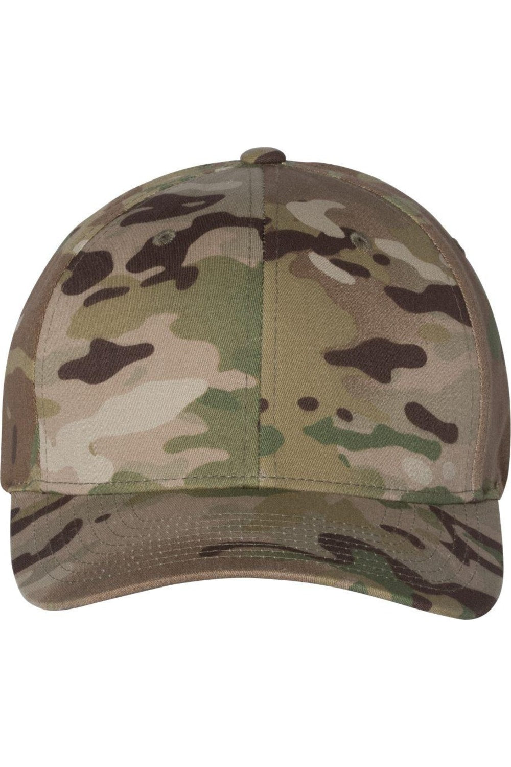 

Кепка Flexfit из хлопковой смеси, цвет multicam green