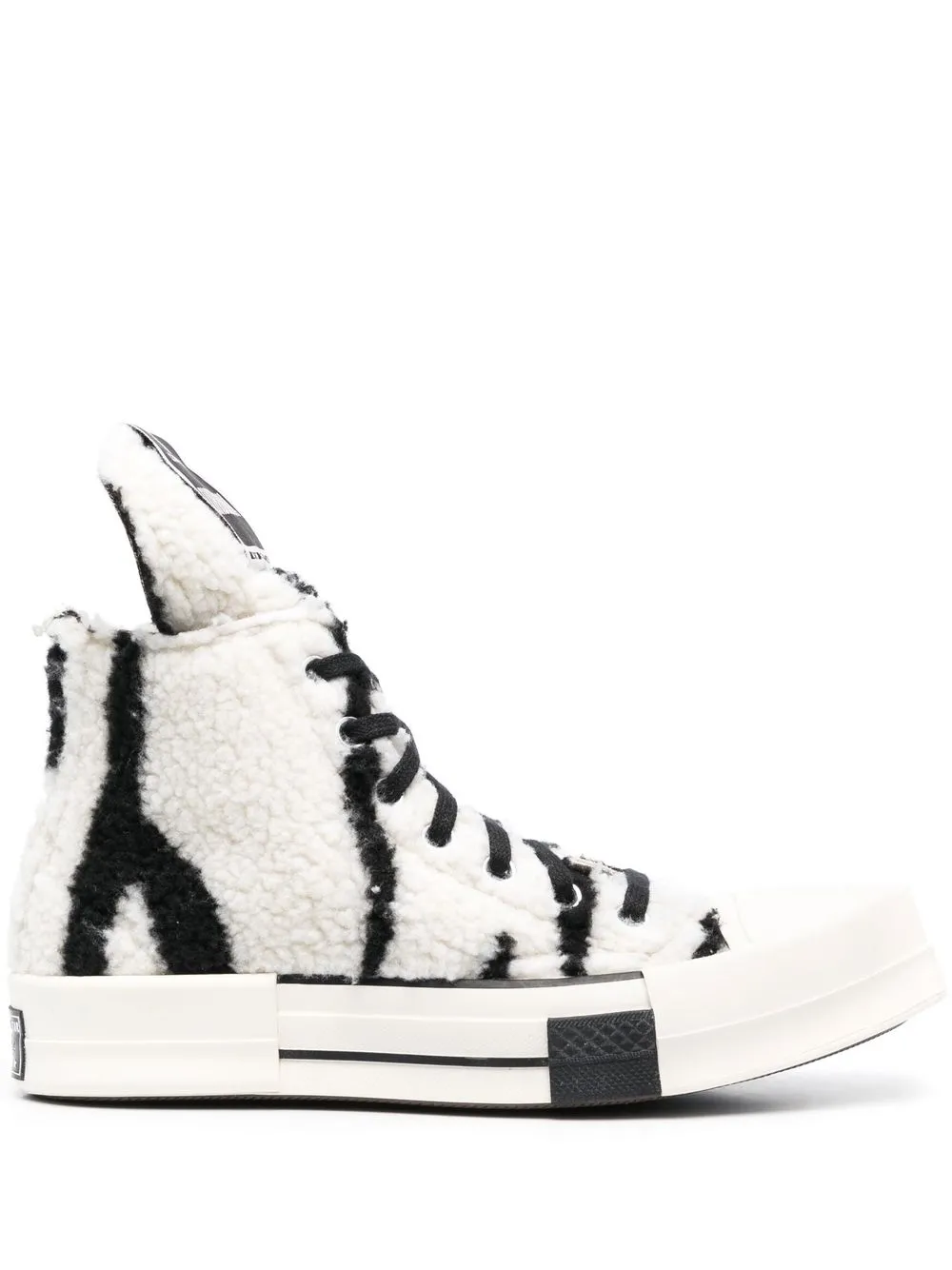 Высокие кроссовки Turbodrk из коллаборации с Drkshdw Converse, белый