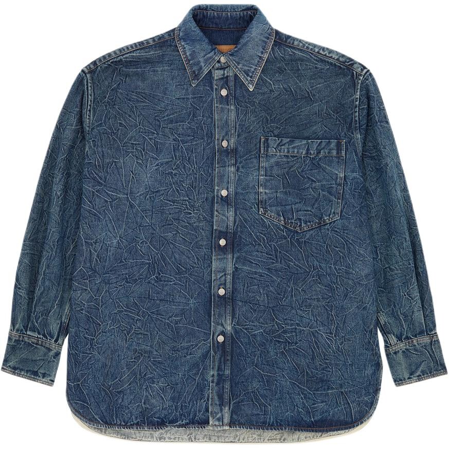 

Рубашка мужская синяя Mm6 Maison Margiela, синий