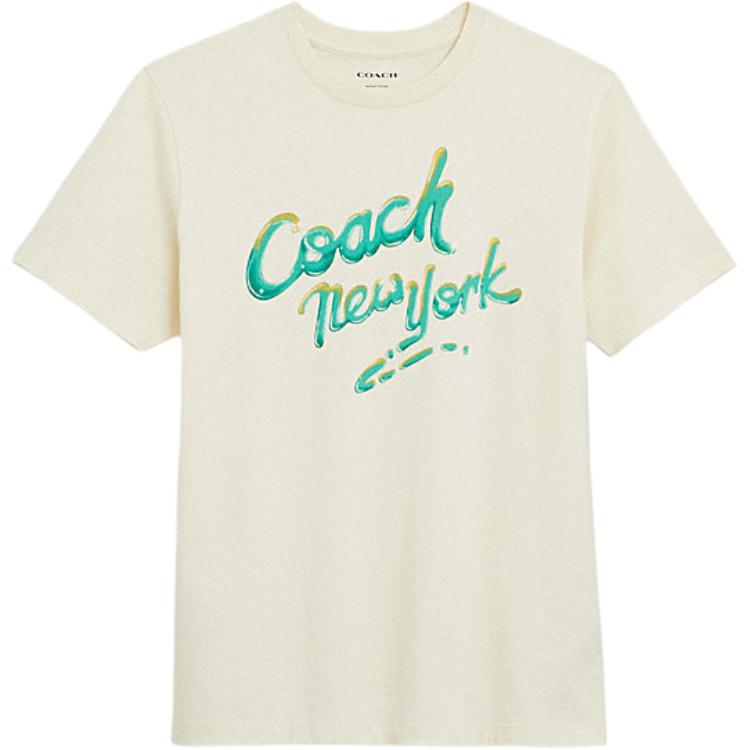 

Футболка мужская белая Coach, белый