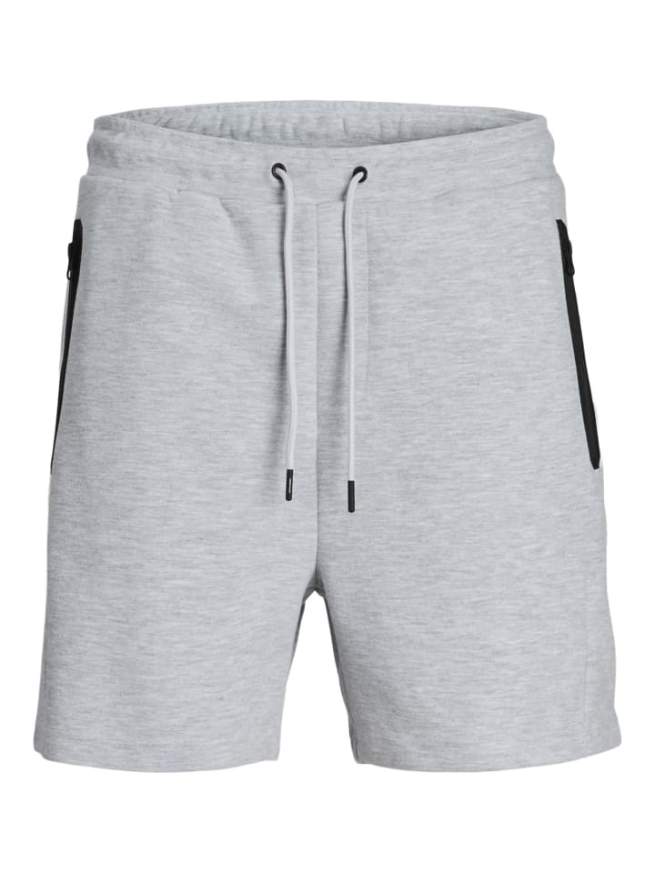 

Шорты JACK & JONES Junior, светло-серый меланж