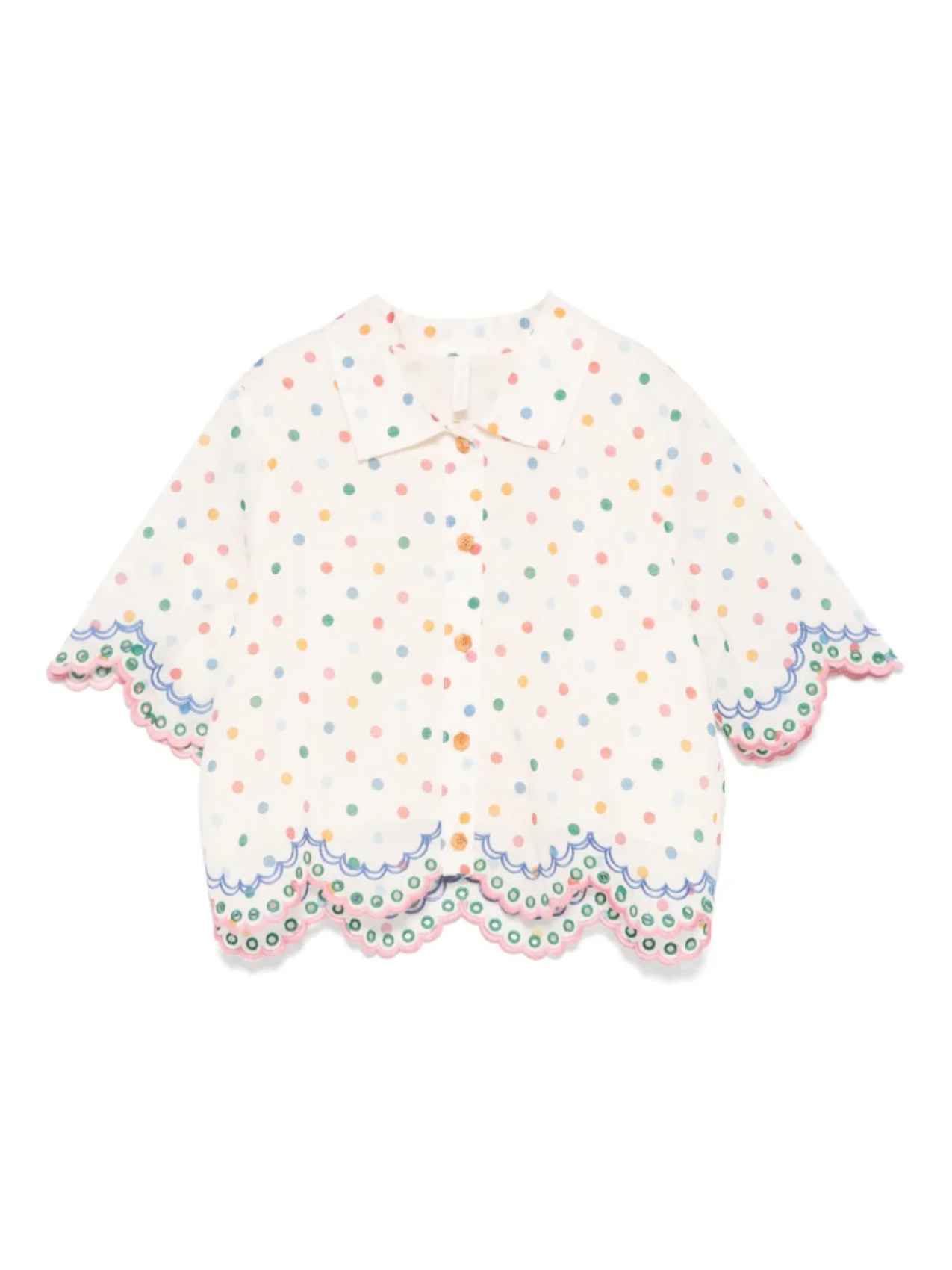 

ZIMMERMANN Детская рубашка Everly Zimmermann Kids, нейтральный