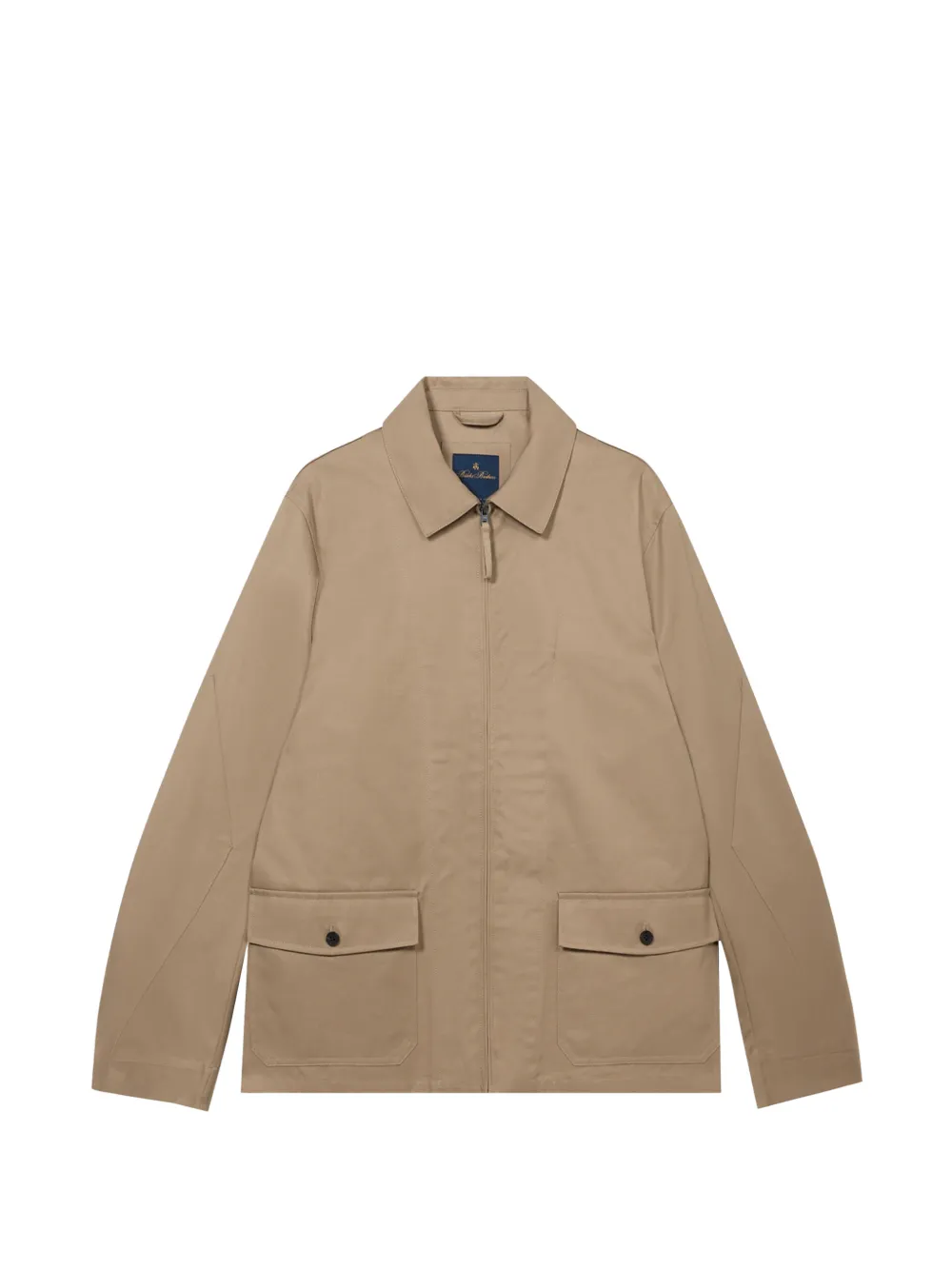 

Куртка с отложным воротником Brooks Brothers, бежевый