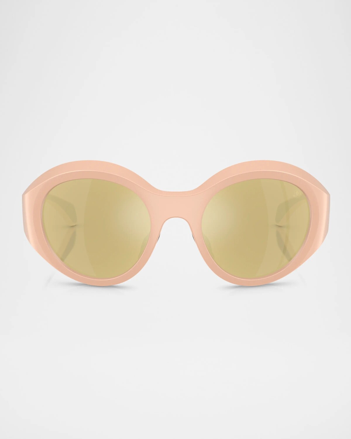 

ME8005 Круглые солнцезащитные очки Moncler, цвет Matte Pink