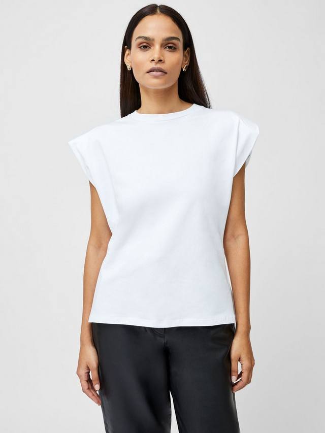 

Майка с наплечником rallie French Connection, цвет Linen White