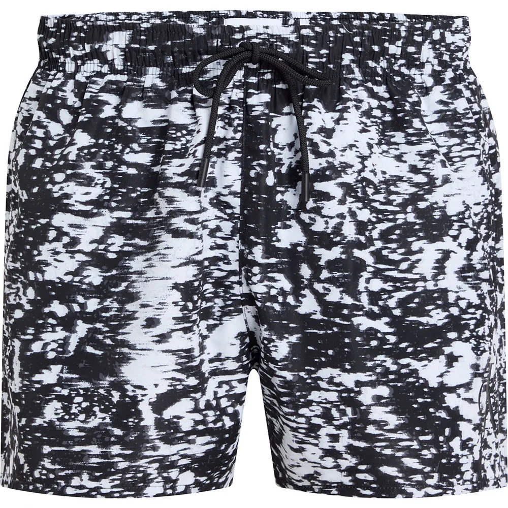 

Шорты для плавания Calvin Klein Jeans Short Drawstring-Print, черный