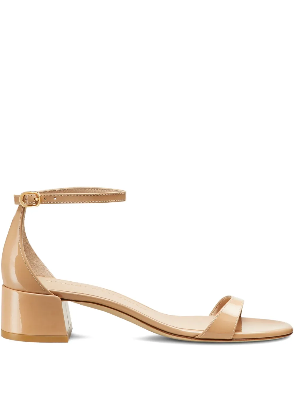 Босоножки на каблуке Stuart Weitzman, нейтральный