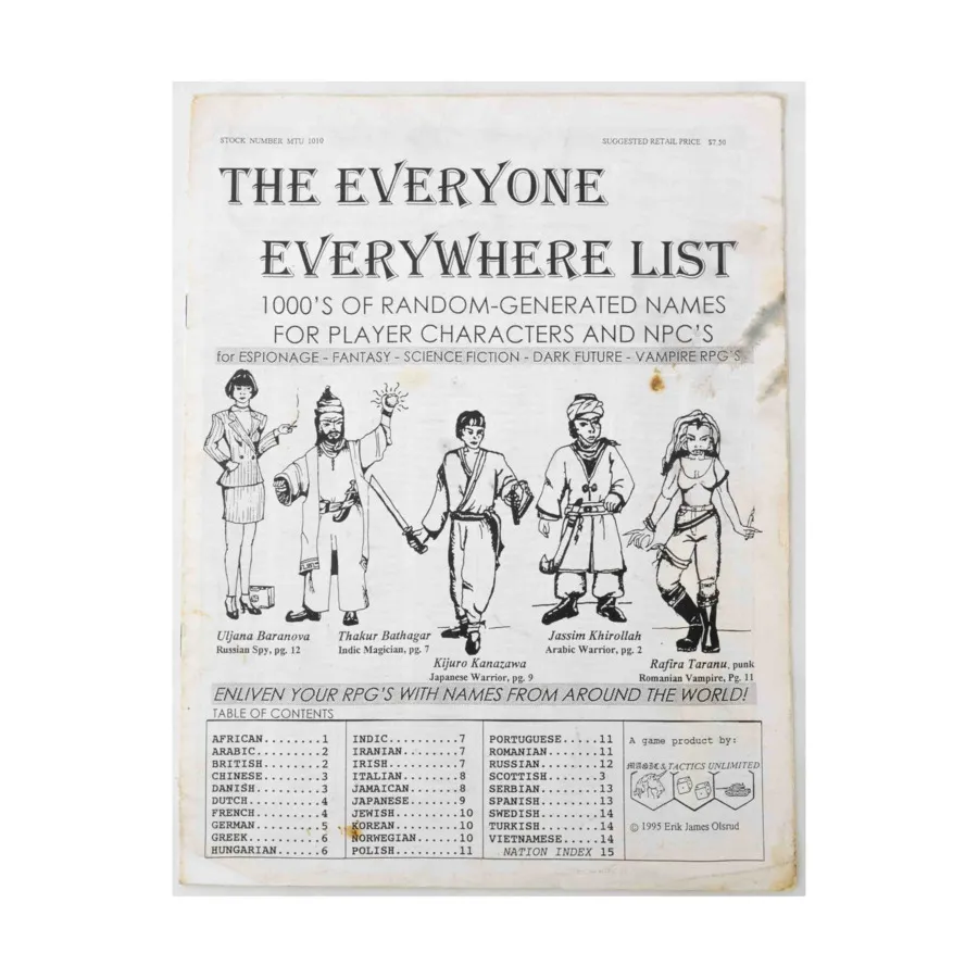 

Everyone Everywhere List (1st Edition), Everyone Everywhere Lists, мягкая обложка