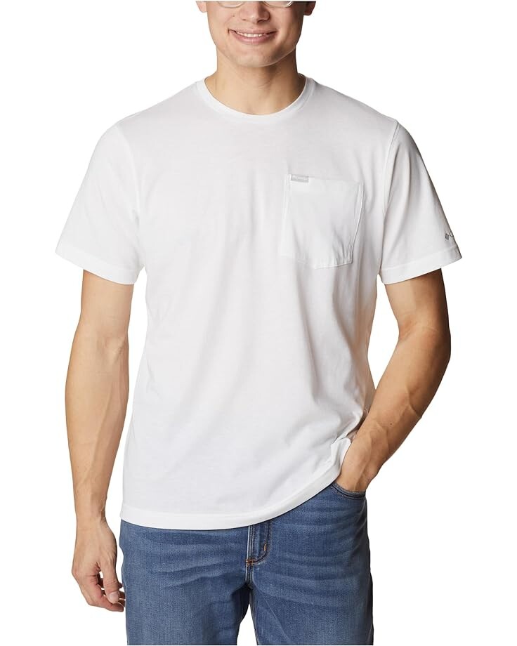 

Футболка Columbia Thistletown Hills Pocket, белый