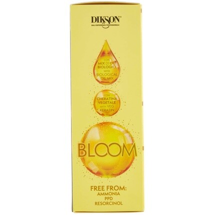 Крем-краска для волос Bloom 500 Светло-коричневый Смесь органических масел, Dikson — фото 3