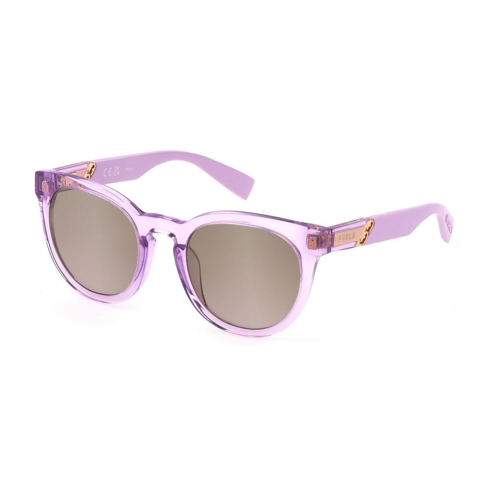 

Фиолетовые пластиковые солнцезащитные очки Furla