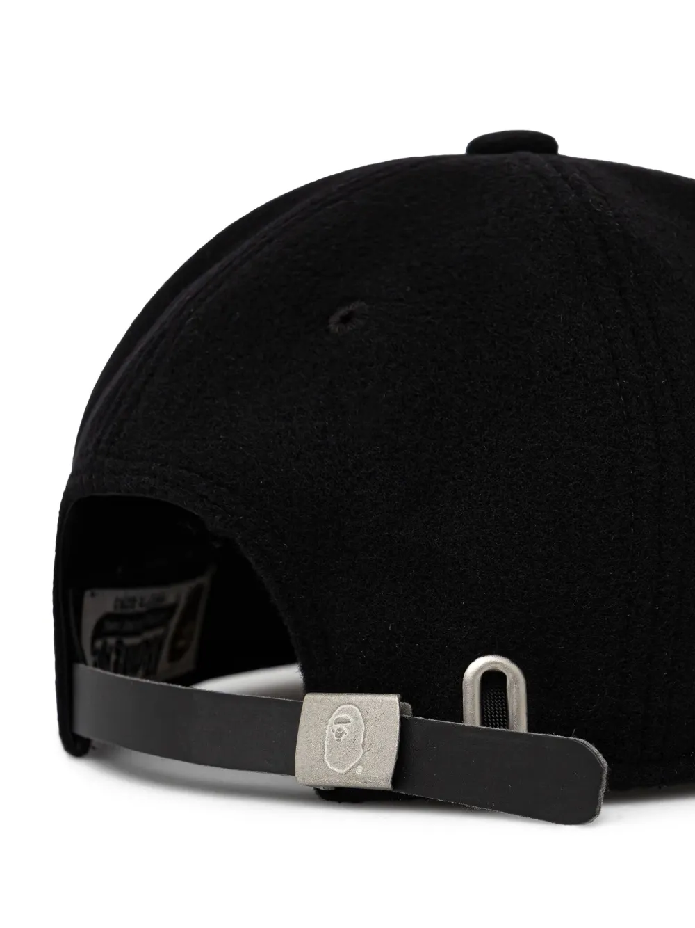 

Кепка с вышивкой Ape Head A BATHING APE, черный