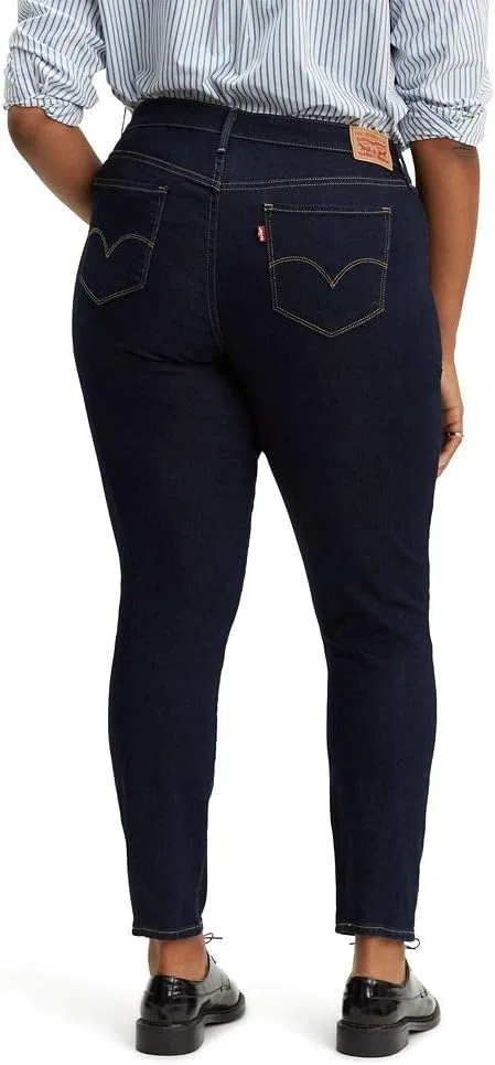 Джинсы shaping skinny Levi's, темный индиго — фото 3