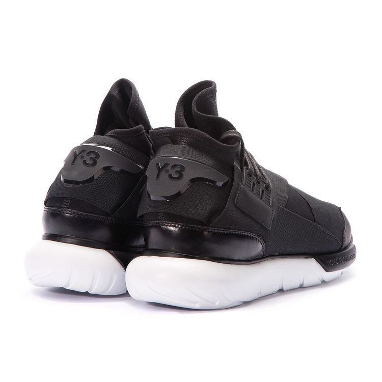Кроссовки Y-3 Qasa High 'Core Black', черный — фото 3