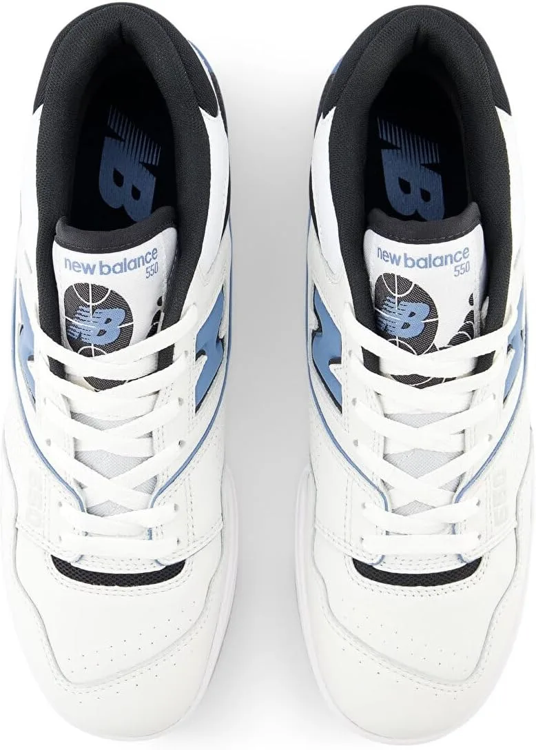 Кроссовки New Balance 327, мужские, белый/черный/синий — фото 3