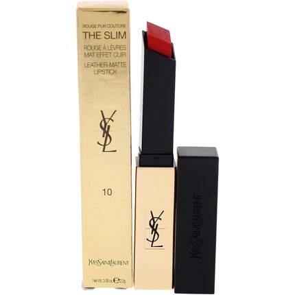 Губная помада Rouge Pur Couture The Slim Lipstick 10 Corail Antinomique Yves Saint Laurent