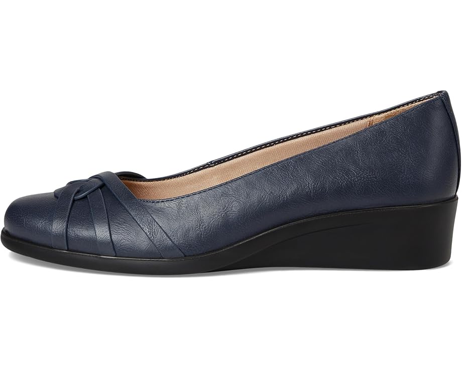 Туфли LifeStride Jorie Skimmers, цвет Lux Navy Faux Leather — фото 4