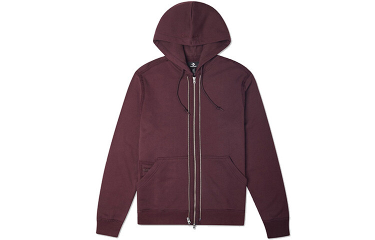 

Толстовка унисекс цвета красной смородины Converse, цвет Redcurrant color