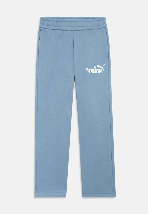 Спортивные брюки унисекс прямого кроя с логотипом nature Puma, Cool Blue