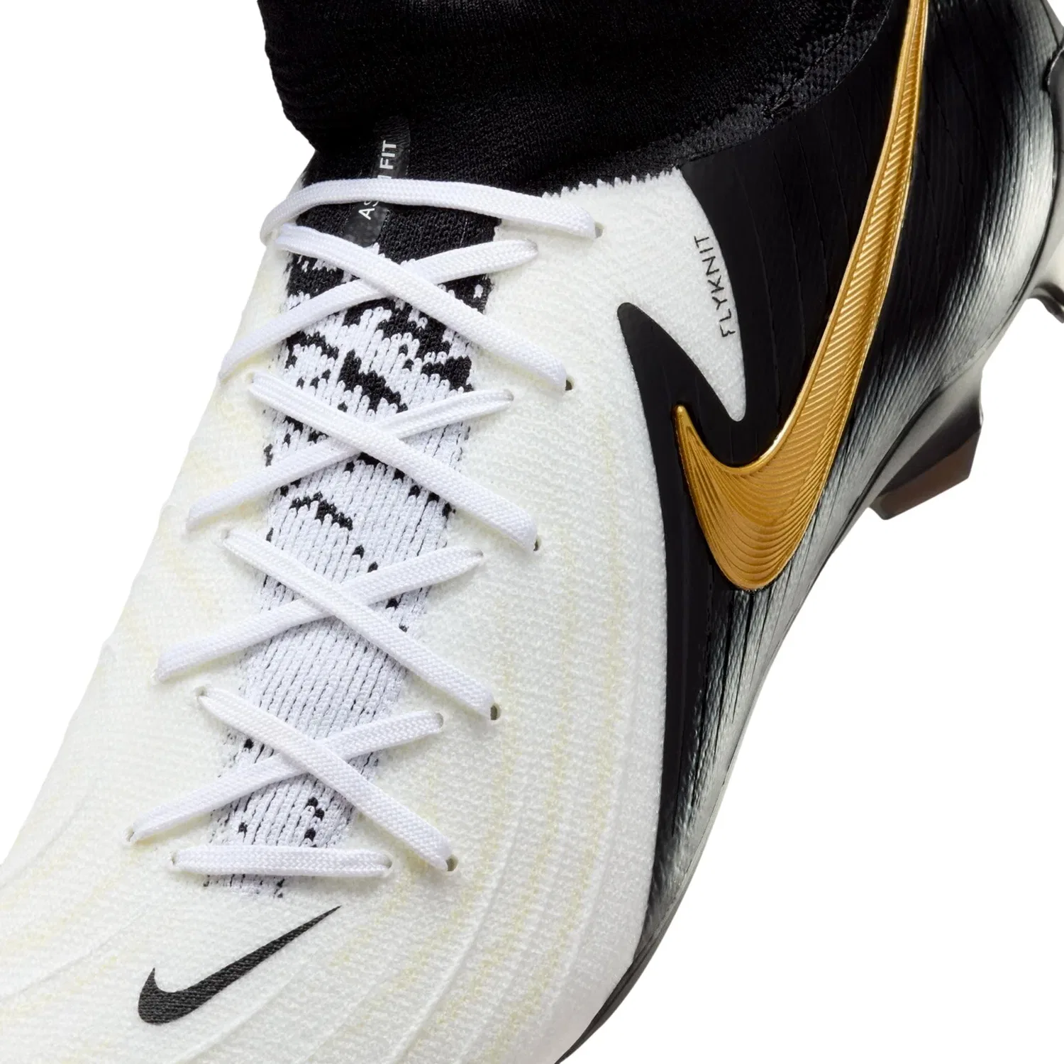 Мужские кроссовки Nike Phantom Luna II Pro FG, белые/черные, модель FJ2575-100 — фото 3