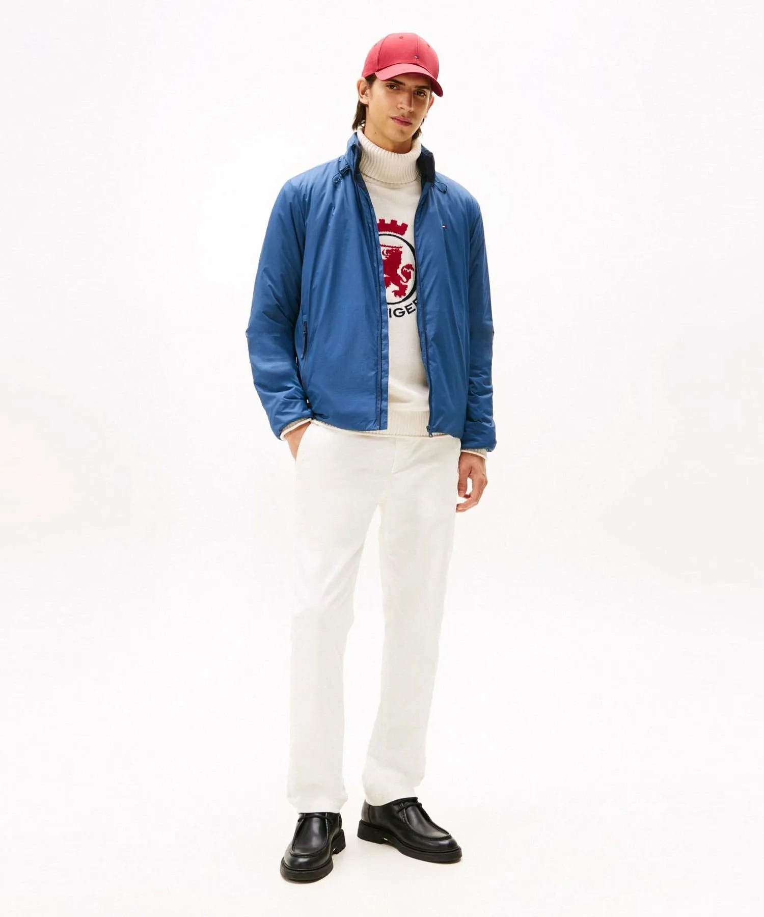 Легкая блузон TOMMY HILFIGER, Blue DBZ — фото 3