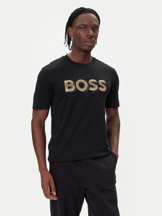 

Футболка regular fit H-Thompson 656 50551902 Boss, черный