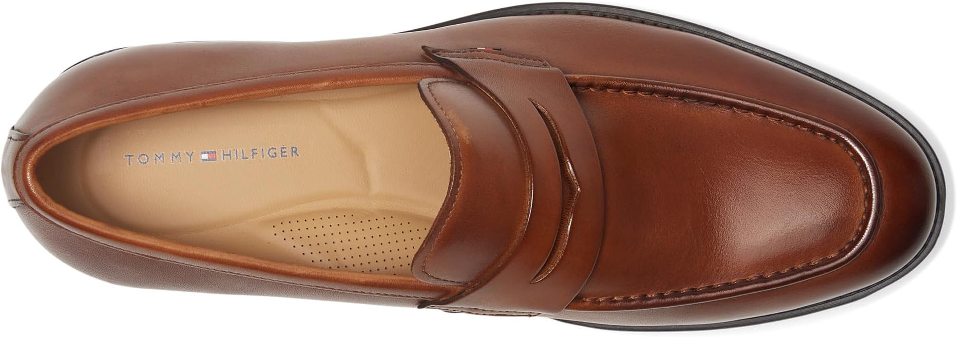 Лоферы Tommy Hilfiger Men's Covel, Medium Natural Leather — фото 2