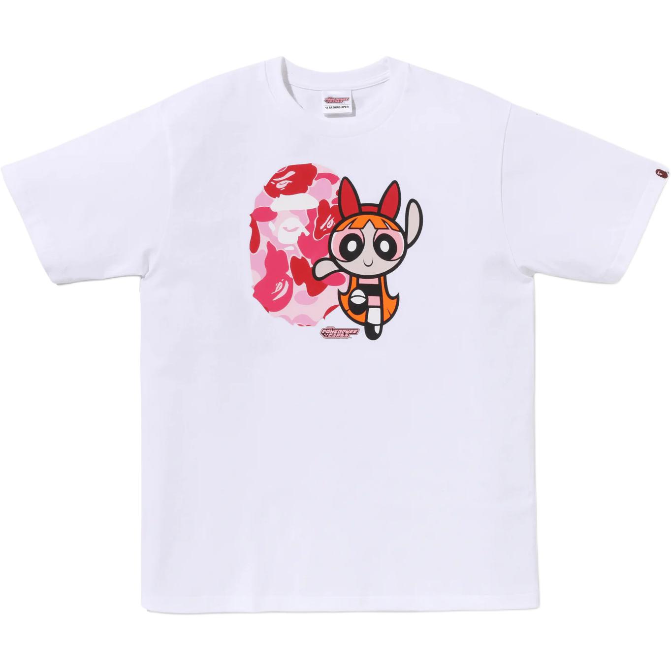 

Футболка унисекс "Суперкрошки" / Осень/зима 2025 A Bathing Ape, белый