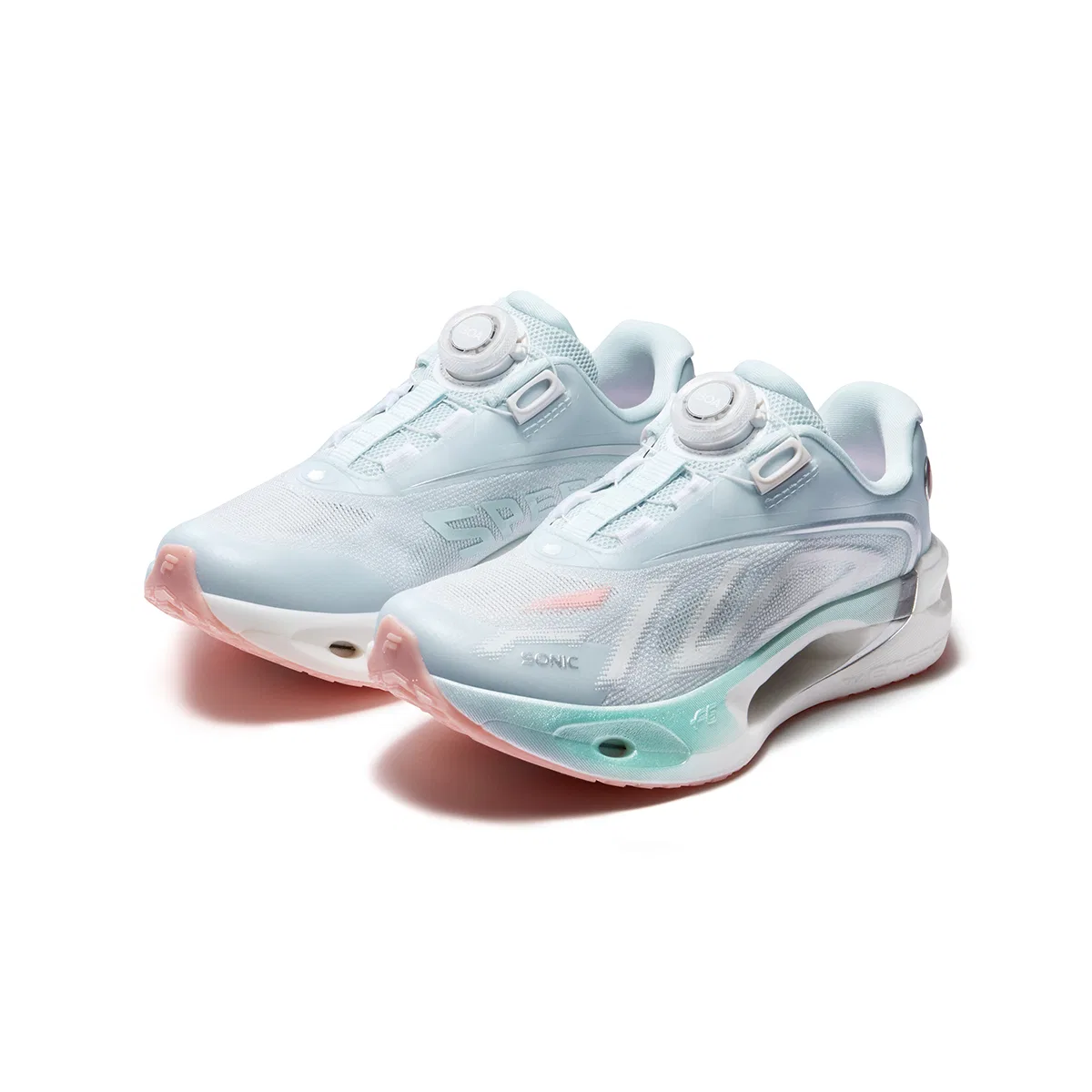 Кроссовки беговые FILA KIDS PERFORMANCE FPF Melted Ice Blue/Whey Green — фото 4