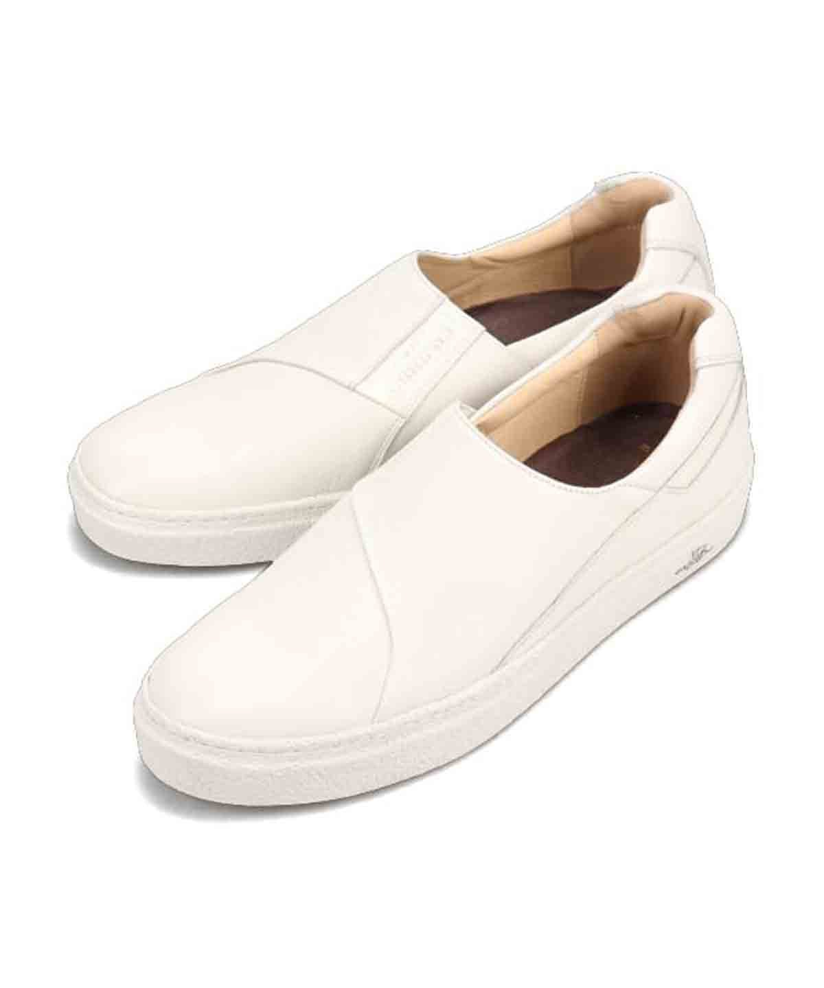Туфли из ткани мадрас, слипоны». Madras, white