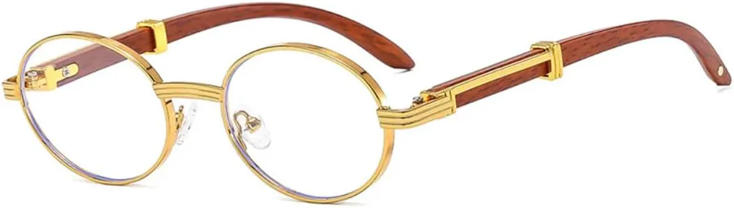 

Солнцезащитные очки с защитой UV400 | Овальные градиентные линзы | для женщин и мужчин, для занятий спортом на открытом воздухе и вождения DSVIGF, Golden Clear