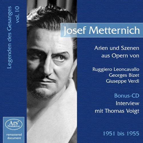 

CD диск Metternich / Leoncavallo / Bizet / Verdi: Legenden Des Gesangs 10: Scenes from Operas