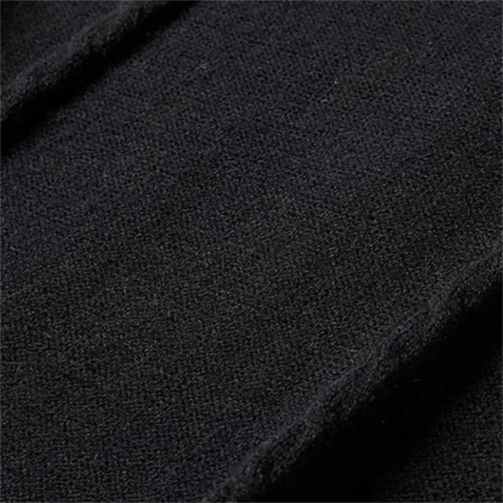 Мужской полувысокий свитер Fall and Winter Thickening Bottoming Knit — фото 4