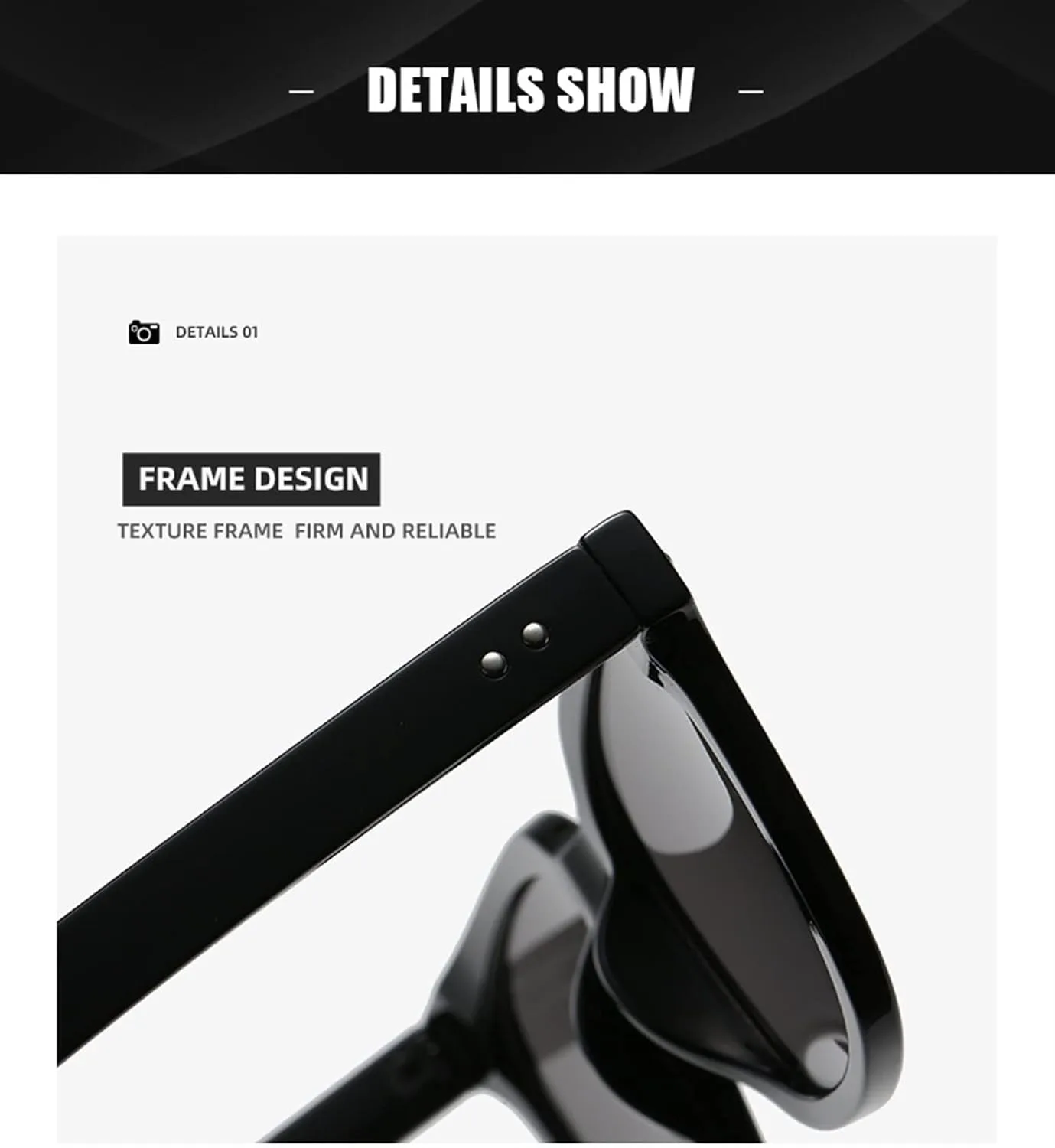 

Солнцезащитные очки XINXIN в квадратной оправе большого размера для мужчин и женщин, для повседневной носки и отдыха на природе (Цвет: A, Размер: Средний), A