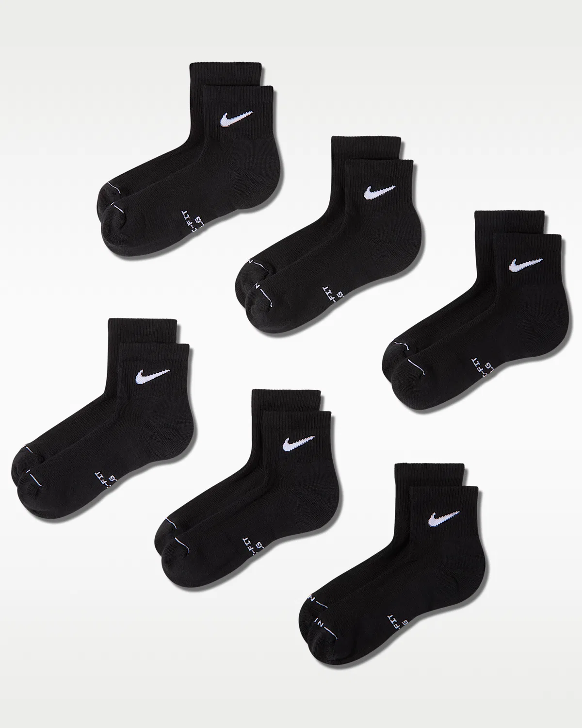 Nike Everyday Elevated носки (6 пар), Multi-Color
