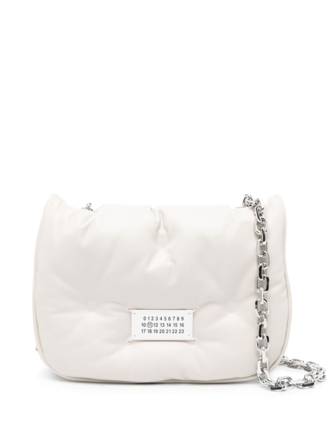 

Маленькая сумка Maison Margiela Glam Slam Flap, нейтральный цвет
