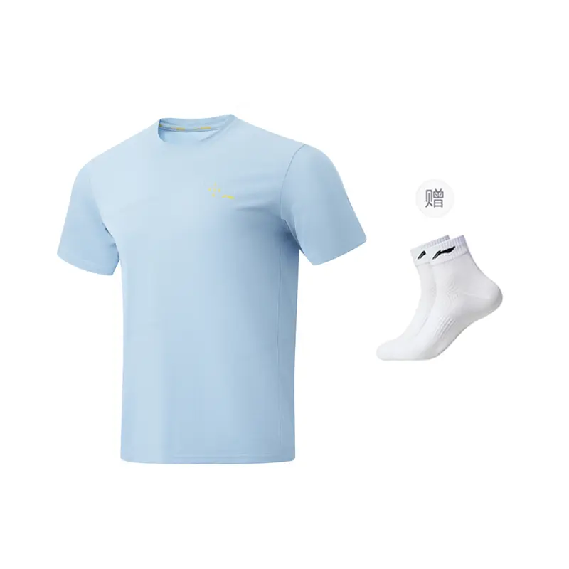 

Футболка Li-Ning мужская мягкая матовая Blue