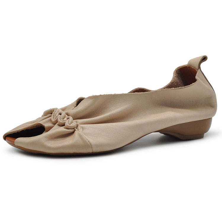 ARTMU Женские повседневные туфли-лодочки Абрикос, цвет Apricot 1919-102 — фото 2