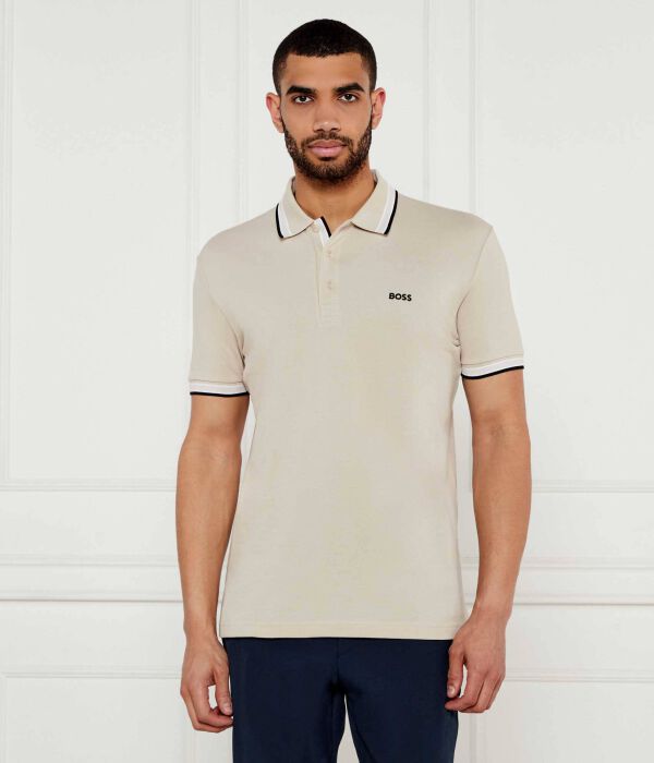 

Рубашка поло Regular fit Boss Green, желтый