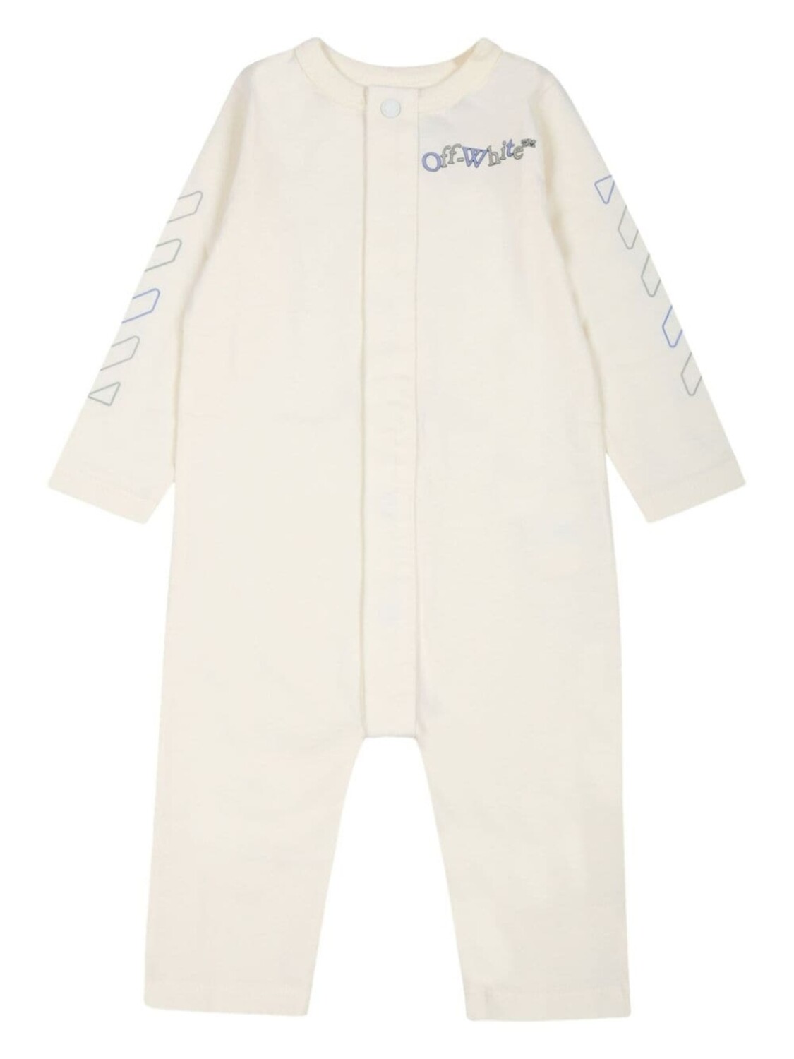

Off-White Kids пижама с логотипом, белый