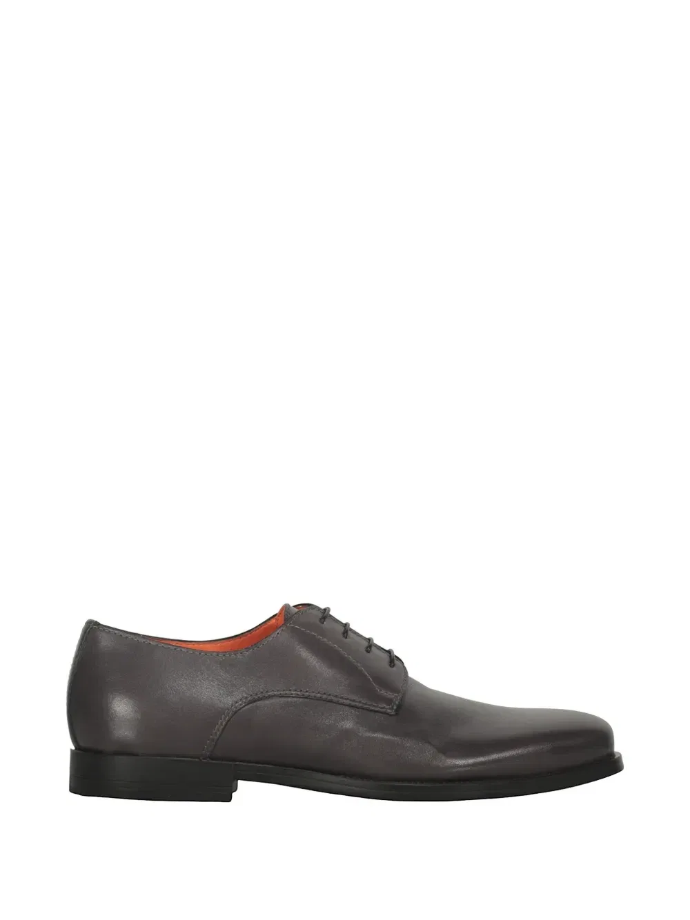 Дерби на шнуровке Santoni, коричневый