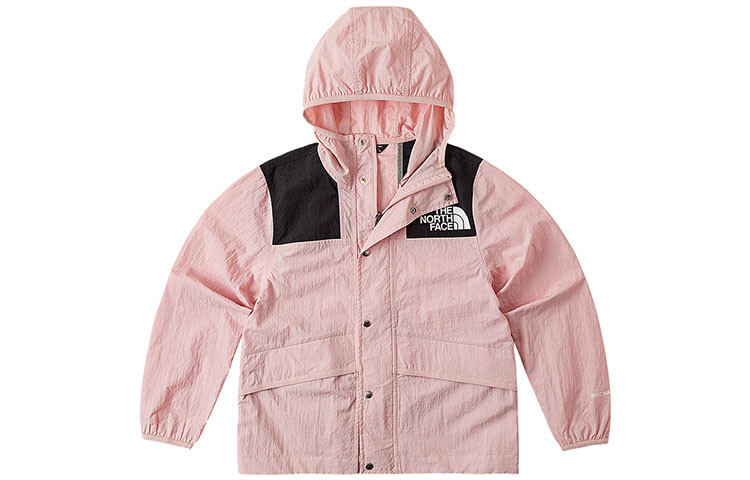 

Ветровка THE NORTH FACE, розовый/черный