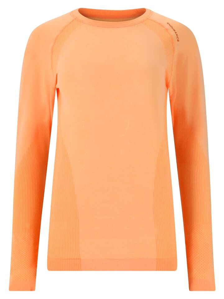 

Лонгслив Endurance Langarmshirt Halen, цвет 4333 Vitality