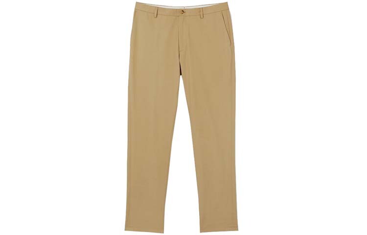 

Брюки-чиносы Slim Fit с внутренней отделкой Icon Stripe бежевого цвета Burberry, хаки