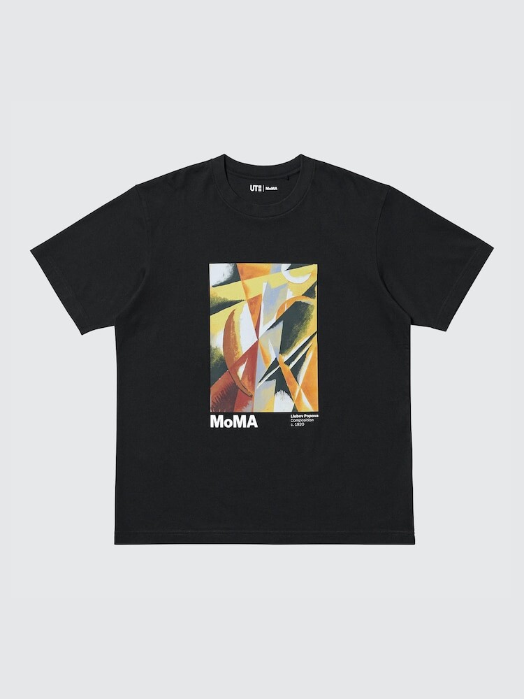 

Футболка с графическим принтом Moma art icons ut Uniqlo, цвет 09 черный