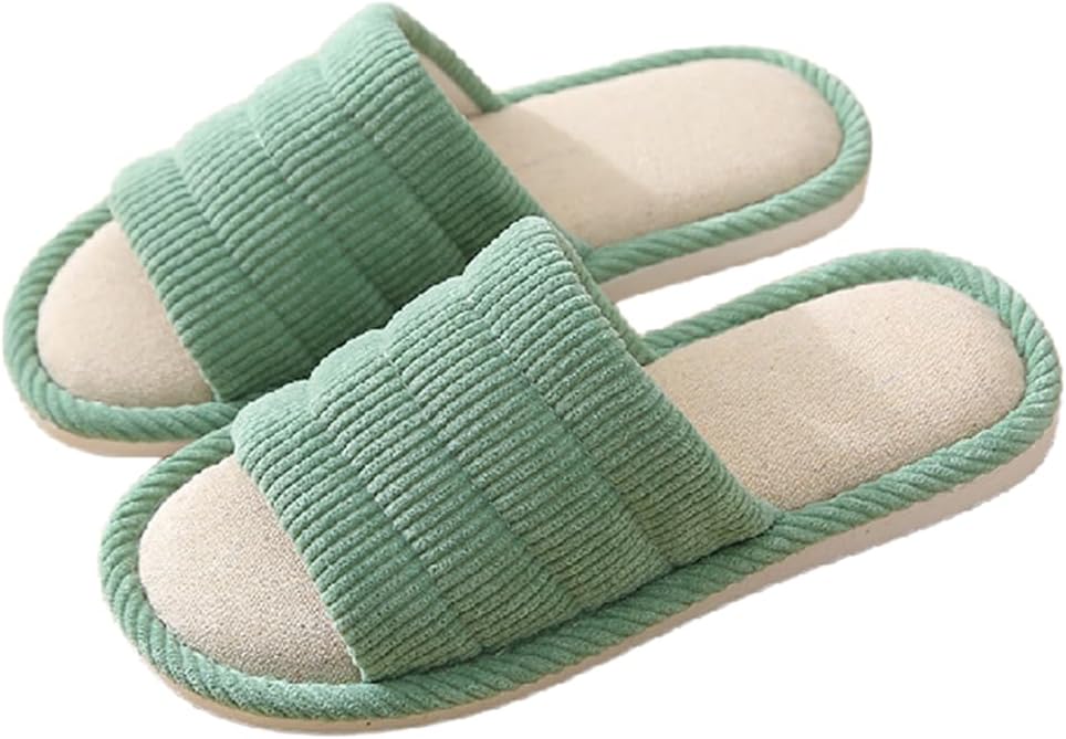 

Домашние тапочки YCZHD для женщин и мужчин с открытым носком, из вельвета, мягкие хлопковые комнатные тапочки на память, удобные для носки в спальне, модные домашние тапочки для спальни и гостиной (Размер: EU 39/39, Цвет: Бежевый)