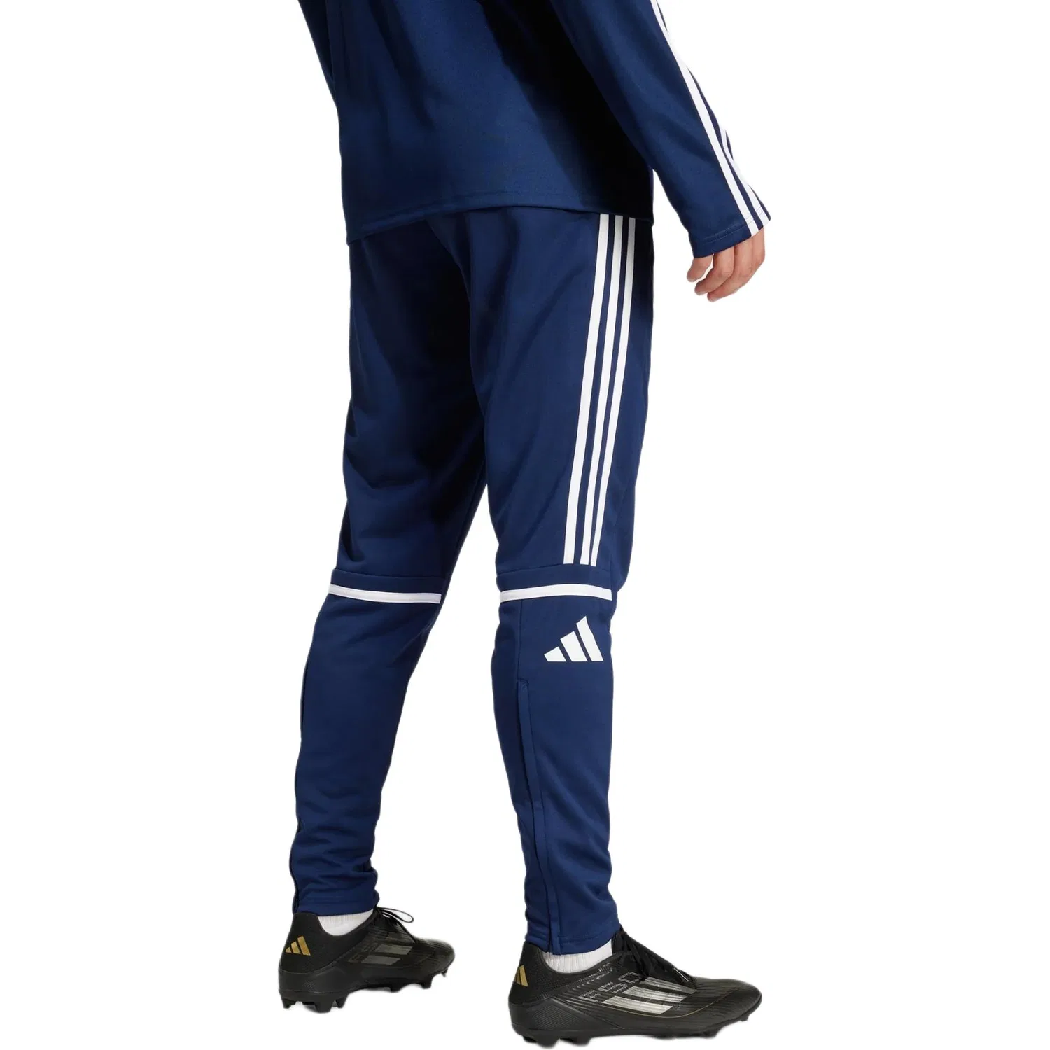 Штаны повседневные спортивные Adidas синие — фото 3