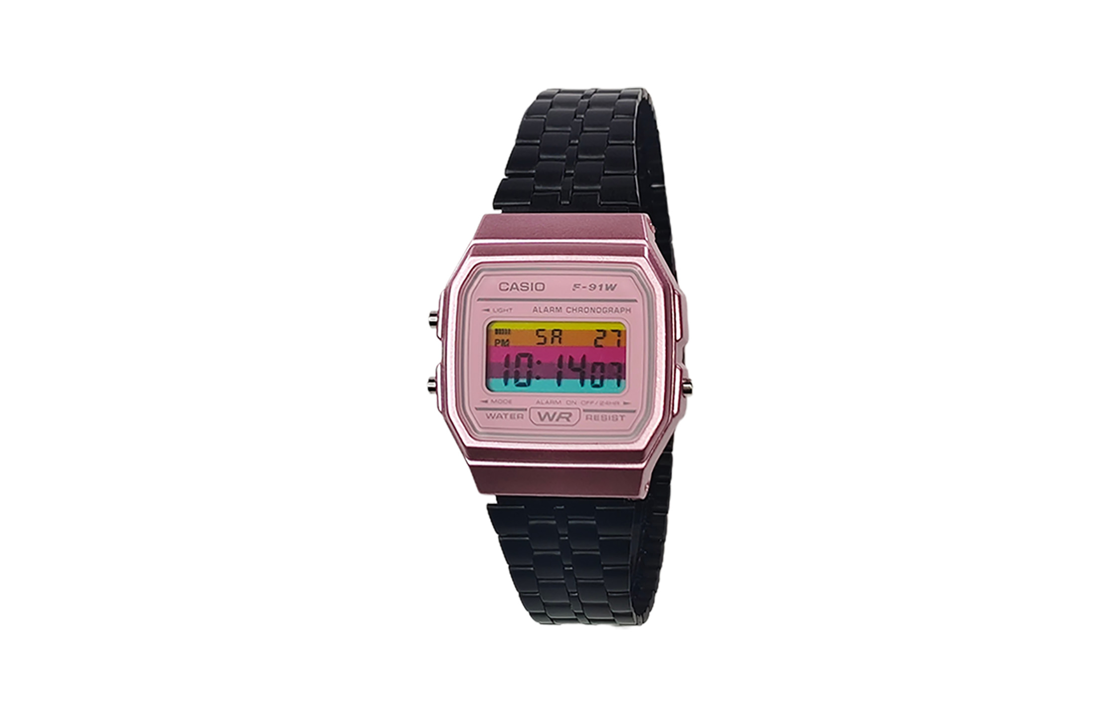 

CASIO Часы Retrofit Series Quartz Movement Stainless Steel Strap Watch Women's Watch Pink Watch Dial